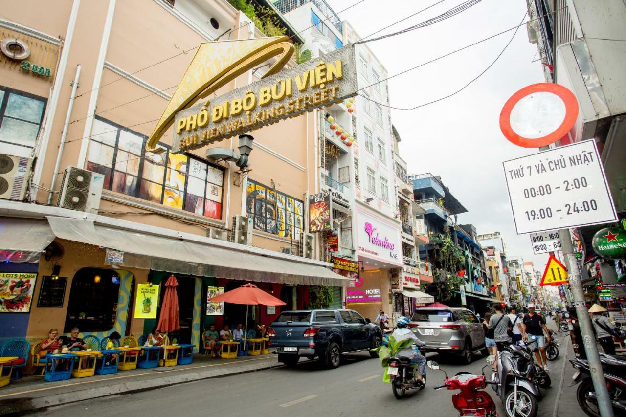 Valentine Hotel Saigon - Bui Vien Street Ho Chi Minh-Byen Eksteriør billede